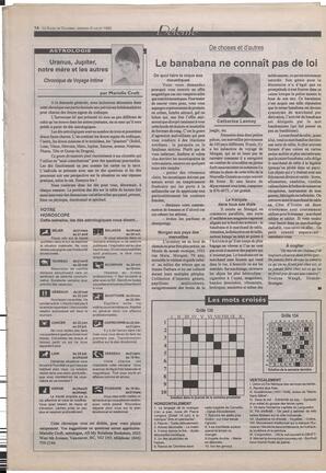 Le Soleil de Colombie-Britannique, July 2, 1993, page 14