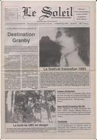 Le Soleil de Colombie-Britannique, June 25, 1993