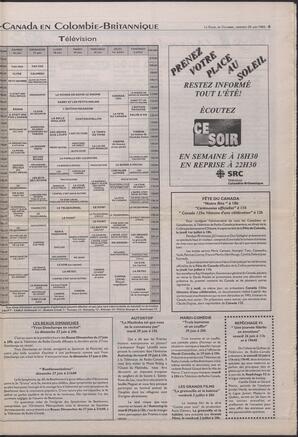 Le Soleil de Colombie-Britannique, June 25, 1993, page 9