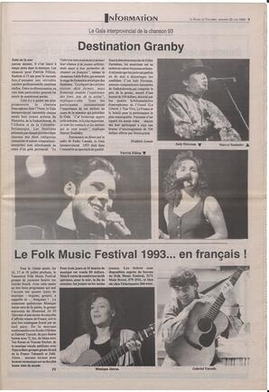 Le Soleil de Colombie-Britannique, June 25, 1993, page 3