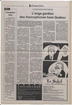 Le Soleil de Colombie-Britannique, June 18, 1993, page 2