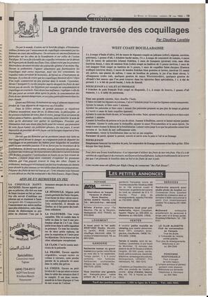 Le Soleil de Colombie-Britannique, June 18, 1993, page 19