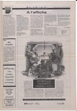 Le Soleil de Colombie-Britannique, June 4, 1993, page 9