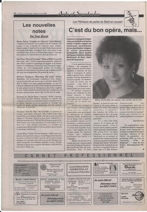 Le Soleil de Colombie-Britannique, June 4, 1993, page 8
