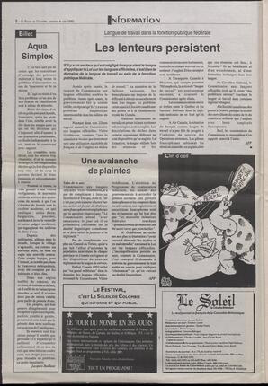 Le Soleil de Colombie-Britannique, June 4, 1993, page 2