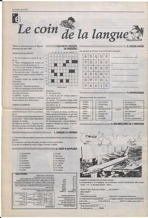 Le Soleil de Colombie-Britannique, June 4, 1993, page 18