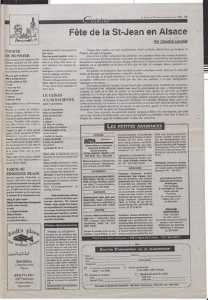 Le Soleil de Colombie-Britannique, June 4, 1993, page 11