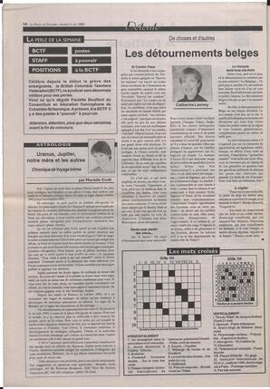 Le Soleil de Colombie-Britannique, June 4, 1993, page 10