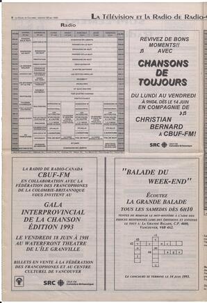Le Soleil de Colombie-Britannique, May 28, 1993, page 8