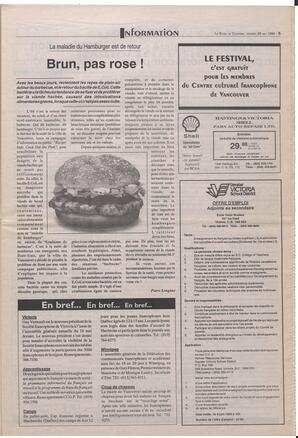 Le Soleil de Colombie-Britannique, May 28, 1993, page 5