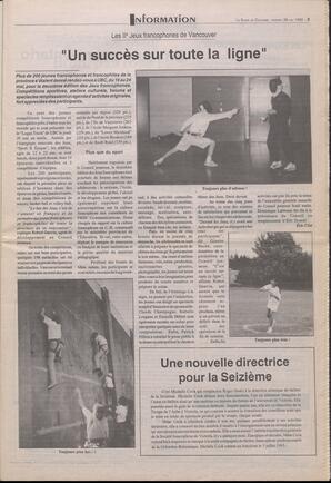 Le Soleil de Colombie-Britannique, May 28, 1993, page 3