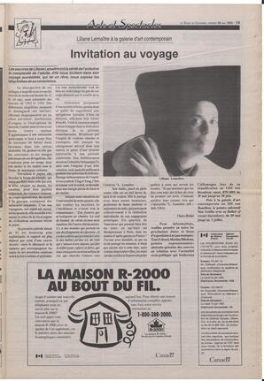 Le Soleil de Colombie-Britannique, May 28, 1993, page 13