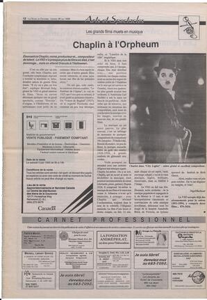 Le Soleil de Colombie-Britannique, May 28, 1993, page 12