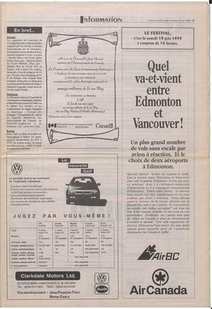 Le Soleil de Colombie-Britannique, May 21, 1993, page 5