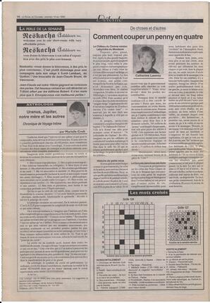 Le Soleil de Colombie-Britannique, May 14, 1993, page 14