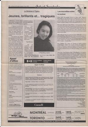 Le Soleil de Colombie-Britannique, May 14, 1993, page 12