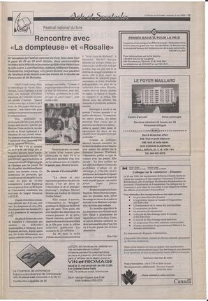 Le Soleil de Colombie-Britannique, May 7, 1993, page 13