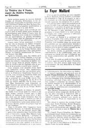   L'APPEL, LE MAGAZINE FRANCO-COLOMBIEN, 1968   , page 12