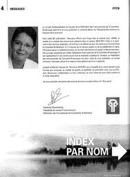   ANNUAIRE - FFCB, 2016   , page 6