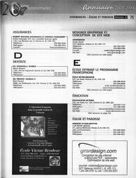   ANNUAIRE - FFCB, 2003   , page 85