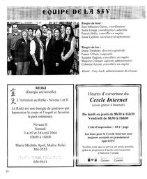   LE RÉVERBÈRE, 2004   , page 24