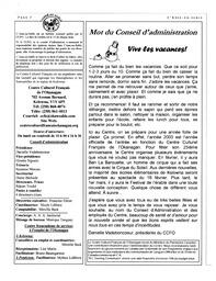   L'ANSE-AU-SABLE, 2003   , page 2