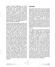   RÉSEAU-FEMMES CB, 2010   , page 7