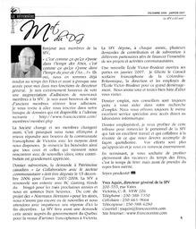   LE RÉVERBÈRE, 2006-2007   , page 5