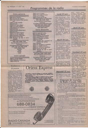 Le Soleil de Colombie, June 20, 1986, page 14