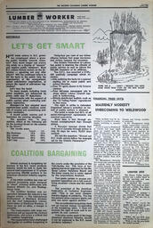   The Western Canadian Lumber Worker, Vol. XXXVII, No. 5, 2nd Issue Mar. 1969   , page 8