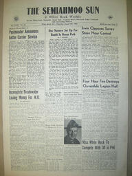 The Semiahmoo Sun and White Rock Weekly, August 09, 1956 (Page 1)