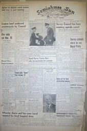 The Semiahmoo Sun and White Rock Weekly, October 18, 1951 (Page 1)