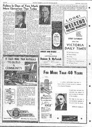 Saanich Peninsula And Gulf Islands Review Wed, June 23, 1954 (Page 34)