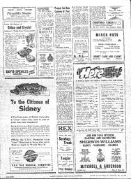 Saanich Peninsula And Gulf Islands Review Wed, November 13, 1946 (Page 8)