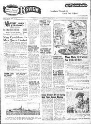 Saanich Peninsula And Gulf Islands Review Wed, April 26, 1944 (Page 1)