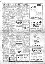 Saanich Peninsula And Gulf Islands Review Wed, May 9, 1934 (Page 3)