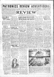 Saanich Peninsula And Gulf Islands Review Thu, February 26, 1931 (Page 1)