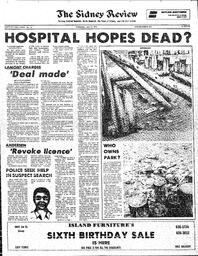 The Sidney Review Wed, April 3, 1974 (Page 1)