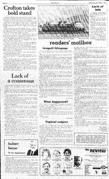 The Review Wed, September 4, 1985 (Page 4)