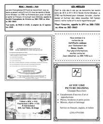   LE RÉVERBÈRE, 2005   , page 19