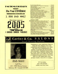   L'ANSE-AU-SABLE, 2005   , page 15