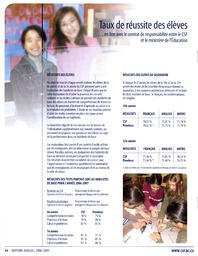  RAPPORT ANNUEL - CSFCB, 2006-2007   , page 14