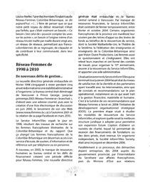   RÉSEAU-FEMMES CB, 2010   , page 8