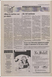 Le Soleil de Colombie-Britannique, April 28, 1995, page 2