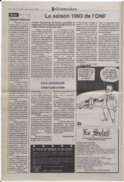 Le Soleil de Colombie-Britannique, July 6, 1993, page 2
