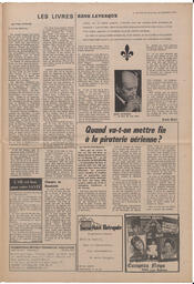 Le Soleil de Vancouver, September 25, 1970, page 9