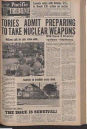  The Pacific Tribune - Friday, June 15, 1962   , page 1