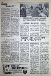   The Western Canadian Lumber Worker, Vol. XXXII, No. 2, 2nd Issue Jan. 1965   , page 3