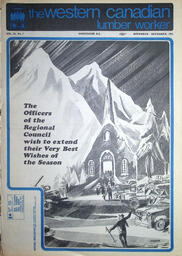   The Western Canadian Lumber Worker, Vol. XL No. 7, Nov.-Dec. 1972   , page 1