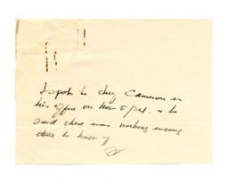 Transcript of letter written by H.H. Duggan: 19-Oct-34
